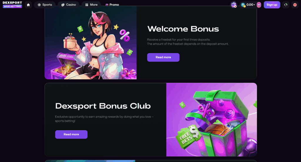 革新的なギャンブル体験 ブックメーカー 仮想通貨 DexSport